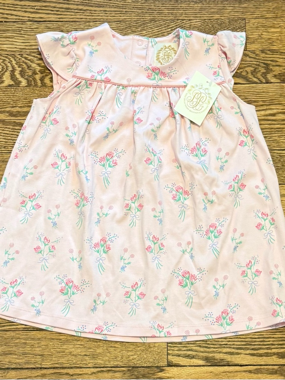 NWT TBBC Sz 8 Dowell Day Top in Oak Bluffs Bouquet